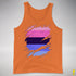 Omnisexual Pride Flag Ripped Reveal Premium Tank Top